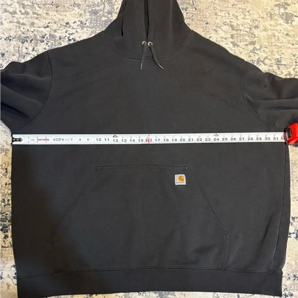 Carhartt Rain Defender Black Hoodie Size 4XL - No flaws